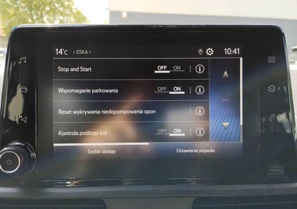 Toyota Proace City Verso cena 85500 przebieg: 130950, rok produkcji 2020 z Orzysz małe 379
